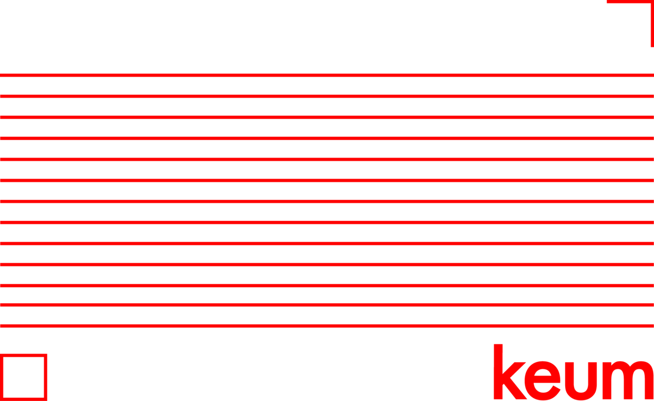 illustration of Keum logo construction.